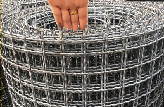 Écran vibrant à treillis en fil d'acier tressé à 5 mm avec crochets