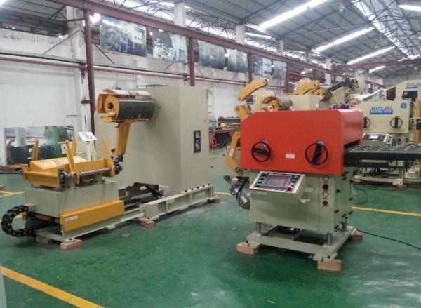 Metal Sheet Servo Decoiling Coil Feeder Straightener For Press Feeding System