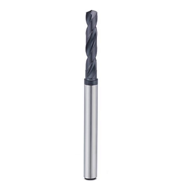 Wood Inner Coolant Solid Carbide CNC Bits Round Shank Straight Flute Type