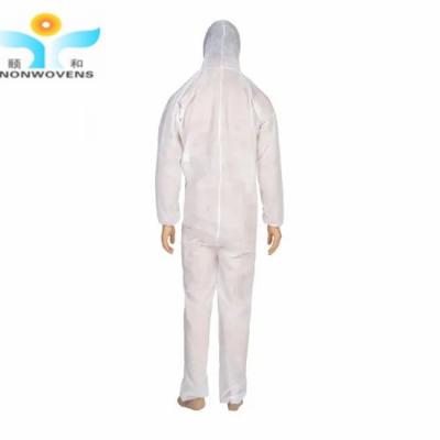Polypropylene Disposable Protective Wear , OEM Non Woven Coverall Disposable