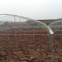 Serre chaude multi d'abri de pluie de feuille de plastique de voûte pour la fraise