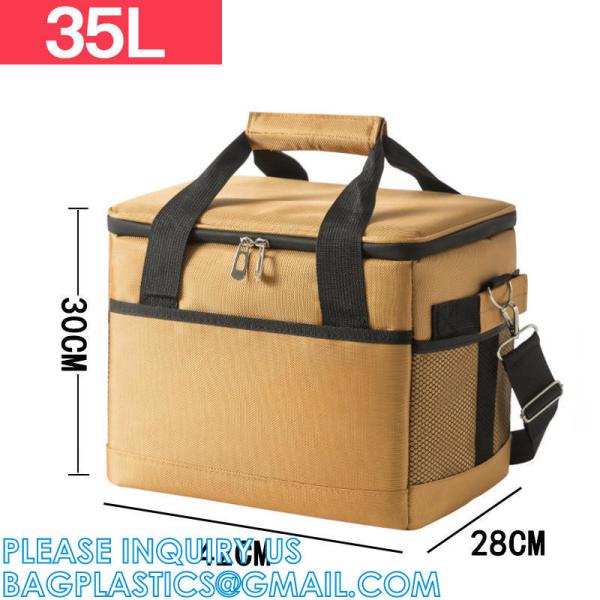 Custom Thermo Lunch Bags For Food Delivery, Bottle, Pizza Takeaway Cooler Bag, Delivery Motorcycle Lunch Bag