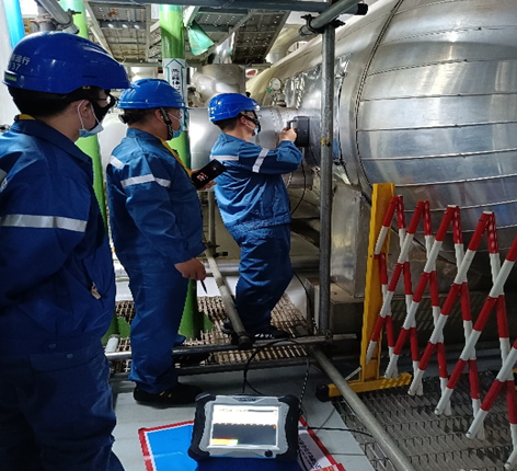 HEF-17B Pulse Eddy Current in-service inspection metal pipe wall thickness outside the cladding layer Detection Instrument