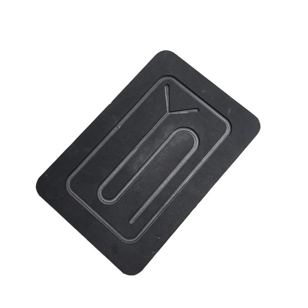 ISO 85 Shore Graphite Bipolar Plates Thermal Electric Conductive