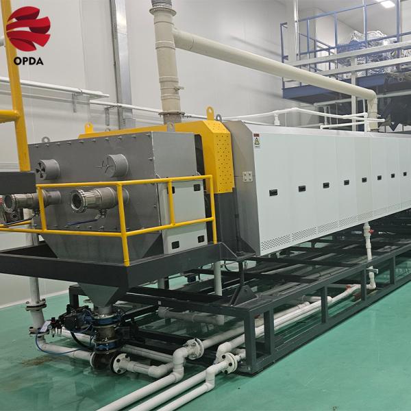 1200°C Heating Rotary Kiln Industrial Furnace Powder Material Processing Heating And Calcining