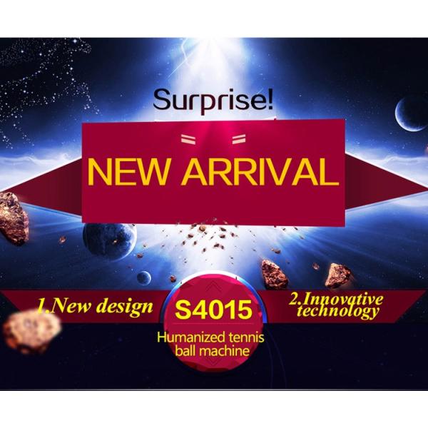 Автоматическая машина теннисного мяча бросая с телескопичной штангой и дистанционным управлением LCD