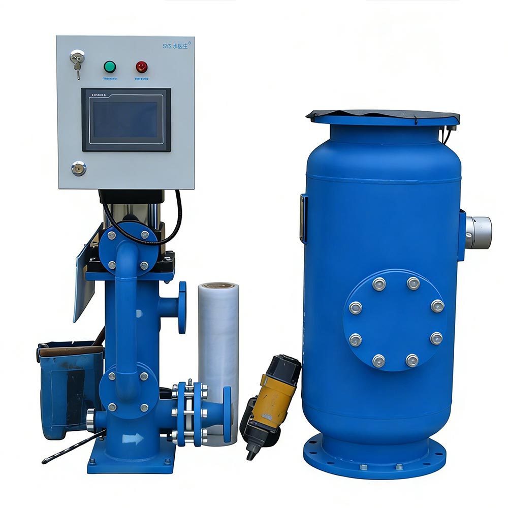 Convenient and Stable Ball Cleaning Condenser Simple Installation Long Term Operation