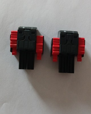 Chinese Mainland Producer Red Black Power Connector for OSN RTN OLT AC to DC Suitable