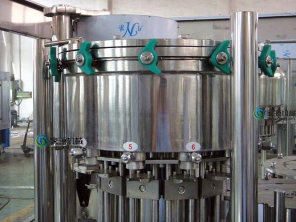 Ectric Carbonated Filling Machine 3000 - 4000BPH , Automatic PET Filling Line