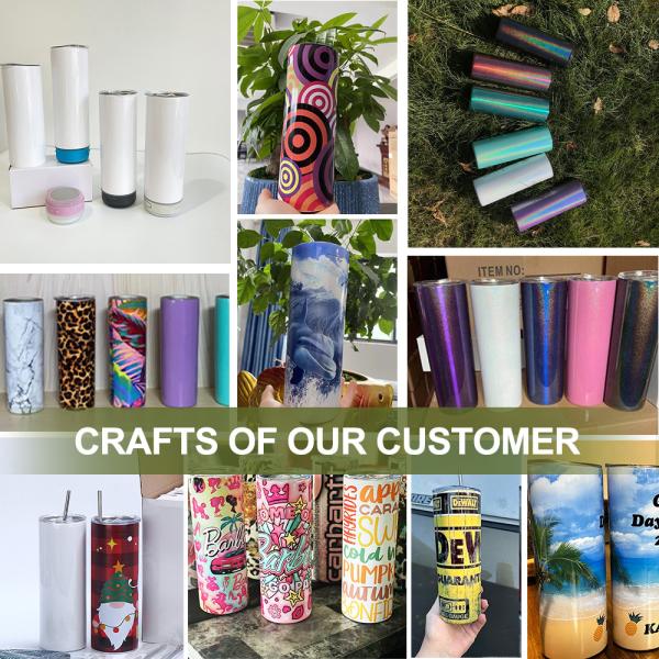20oz Capacity Music Speaker Tumbler American Style Design with Detachable LED Light