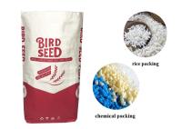 Sacos de papel da dupla camada 25kg Multiwall Kraft para Cat Litter Animal Feed Packaging