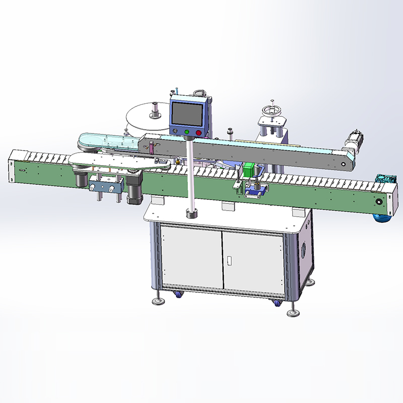 High Accuracy YM610 Automatic Flat Labeling Machine Glass and Plastic square Bottle Labeling Machine With OEM ODM Services