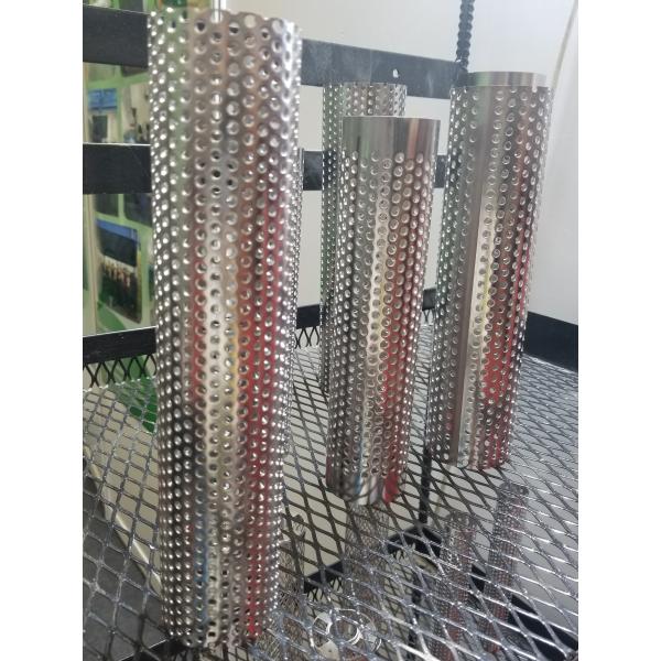 0.5m Filter Round Hole Perforated Metal Mesh Tubes