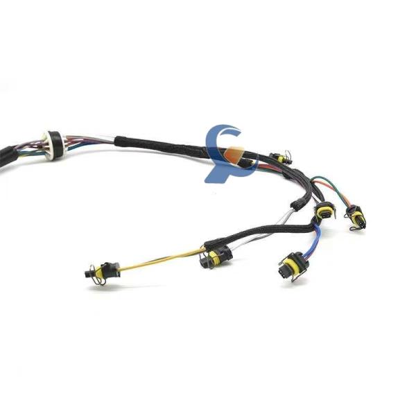 Монтажная схема экскаватора Caterpller 324D, монтажная схема системы подачи топлива C7