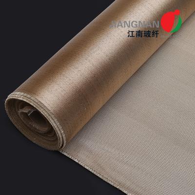 Heat Treated Fiberglass Cloth With Wire WHT800  Woven Glass Fiber Fabric