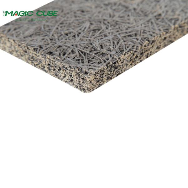 1220mm Edifício de escritórios Acoustic Wood Wool Board com cor personalizável