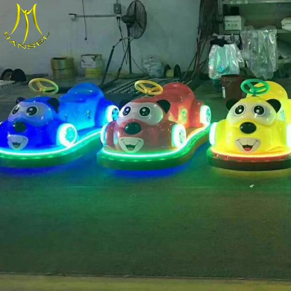 Hansel  battery operated kids plastic bumper car 2 seats cars for sale in guangzhou