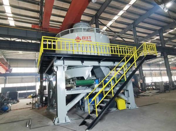 Compact Wet Pan Mill Machine Fully Automatic For Brick Making Equipment