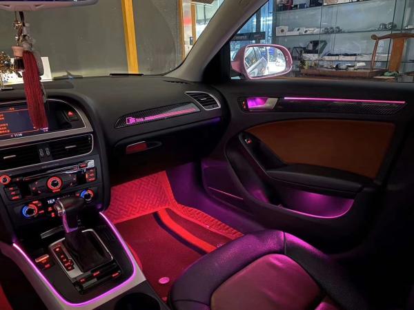 Auto ambient light Auto atmosphere light car led lighting system multi colors for Audi A4