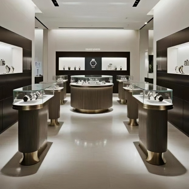 Customizable Smart Watch Showcase Luxury Brands High End Presentation Wrist Watch Showcase