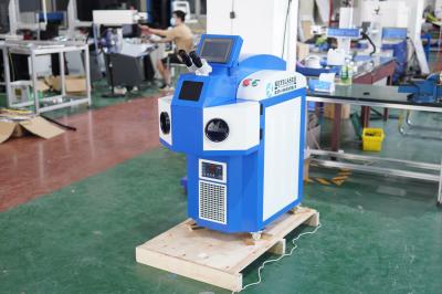 máquina de soldadura da joia do laser de 100w YAG com câmara cerâmica