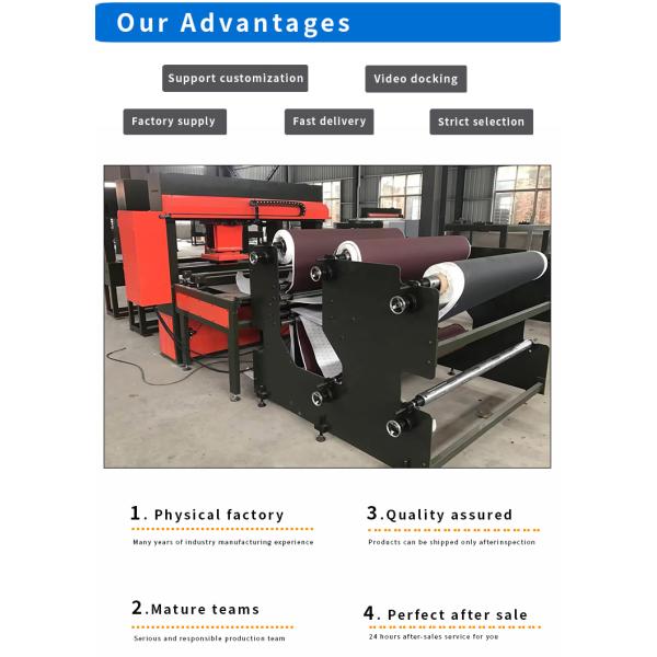 800-1000 pcs/hour Sandpaper Cutting Machine for Automatic Sandpaper Production