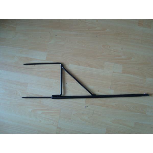 Outdoor Steel Double Side Advertising Sign Flag Yard Stand Metal Post Display Stand