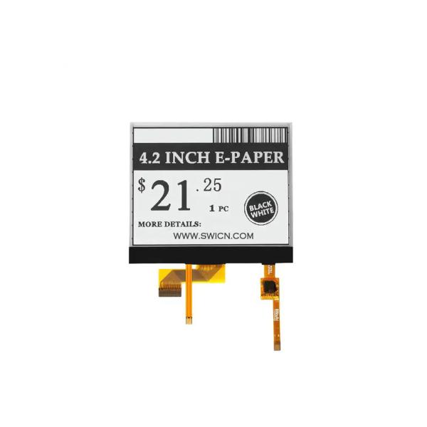 4.2 Inch E-paper Display Module Resolution 400x300 Pixels With Touch Screen And Headlights