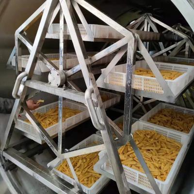Forno de secagem da micro-ondas do vácuo do secador das frutas e legumes refrigerar de ar 9KW