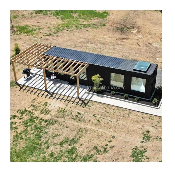 Tubos cuadrados de acero galvanizado El componente clave de 40 pies Prefabricado caja fuerte de transporte marítimo renovación vivienda familiar