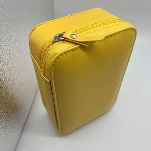 Multi Slot Vogue Foldable Sunglasses Case Hard PU Leather Portable Organizer