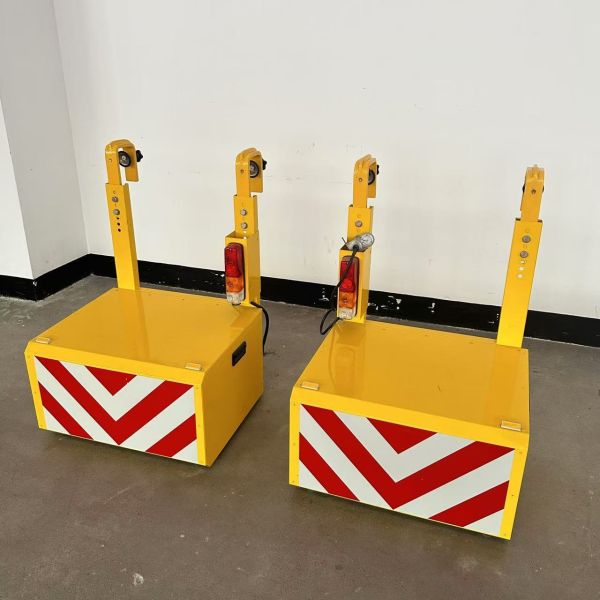 Aluminum Garbage Truck Traffic Attenuator Suspension Type