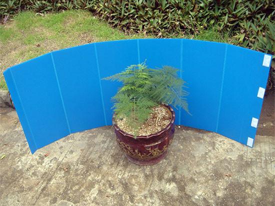 Polygonal Corrugated Plastic Tree Protectors Eco Friendly Weather Proof