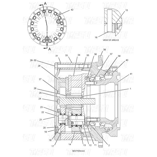 Черный гидравлический 191-3234 E320B экскаватор путевой привод каталог двигатель для ремонта тяжелого оборудования