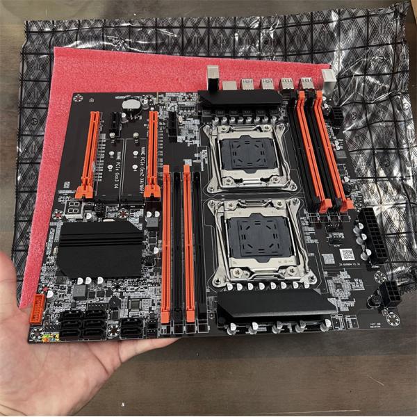 Customized X99 motherboard with LGA2011-3 XEON E5 2680V4 *2 CPU With 4*8GB = 32GB DDR4 2133MHz server memory combo kit