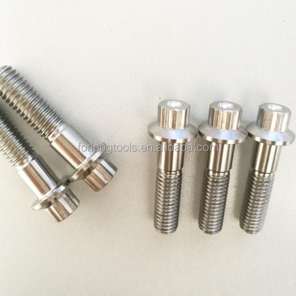 1.25 Pitch Flanged M8 Nuts in 6AL4V Grade Titanium for DIN Standard Mechanical Applications