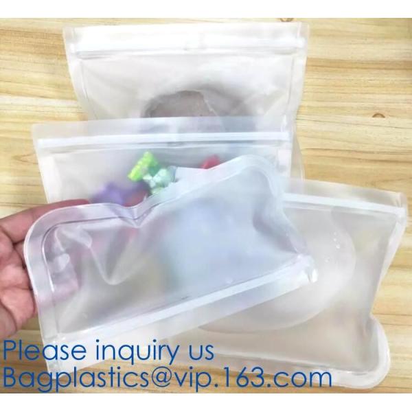 Round bottom polypropylene zip lock bag, CD bag, round reclosable bag, round reusable zip lock bag, round grip seal pack