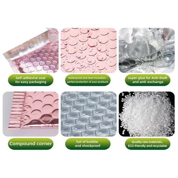 Подгонянная почта проложенная логотипом кладет упаковку в мешки доставки Eco дружелюбную