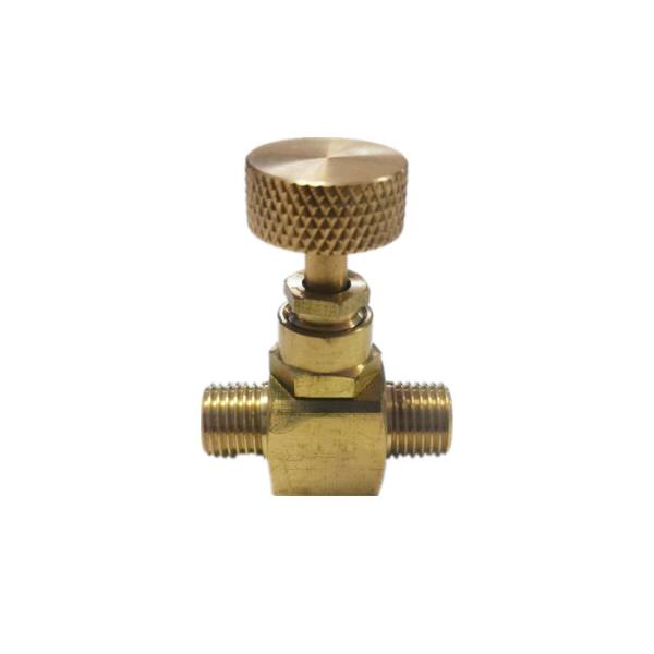 1/4 NPT Male * 1/4 NPT Male Brass Needle Valve High Pressure