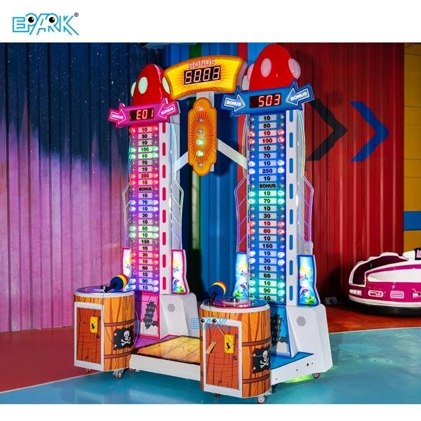 Adult Boxing Punch Game Machine Coin Operated Arcade Game  Double Tower