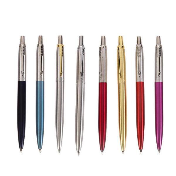 Multi Colored Metal Ballpoint Pen 1.0mm Tip 130mm Length