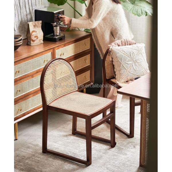 Nordic Chair Modern Solid Wooden Dining Room Chairs for Mail Packing Y and Customized Designs