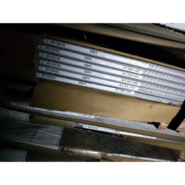Heat Resistant 253MA Stainless Steel Plate Hot Rolled with Polished Surface S30815