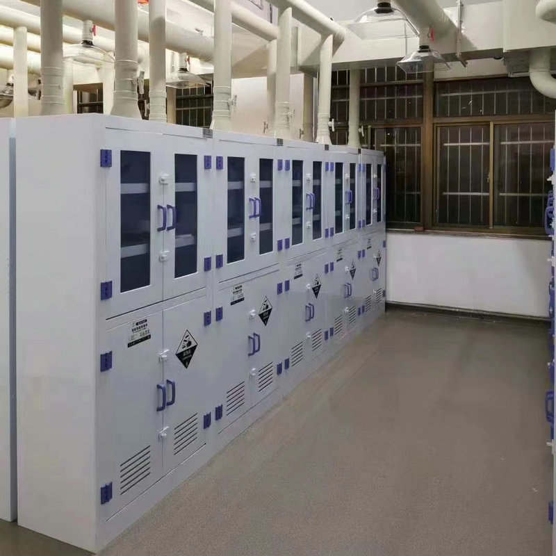 Modern Laboratory Storage Cabinet 2 Door Storage Drawers Cabinet Moisquite Resistant For Hospital