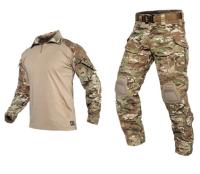 Da chama militar ACS do terno da rã de G3 Multicam do exército tela resistente da manta