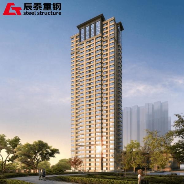 Prefabricated Metal Warehouse High Rise Steel Structure Building Earthquake Resistant