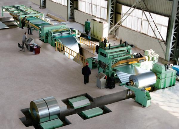 Easy Operate 8.0mm Thick Steel Slitting Line , Metal Coil Slitting Machine