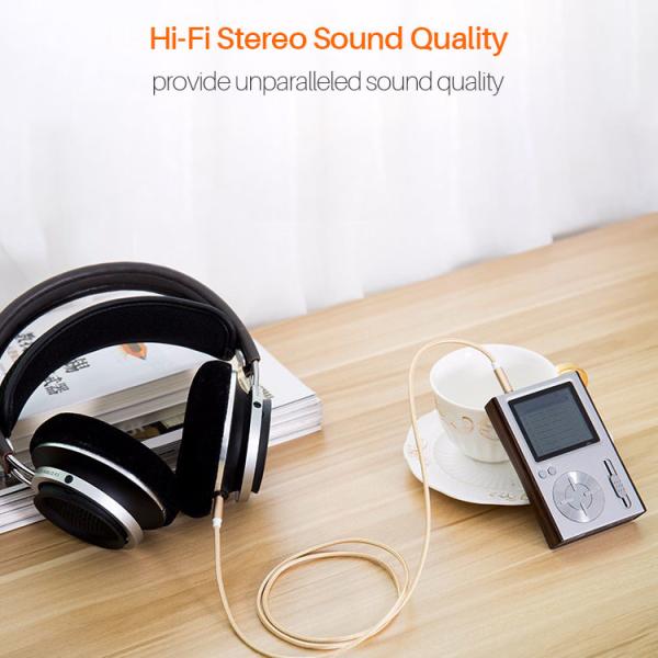 Nylon Braided 3.5mm Auxiliary To Auxiliary Cable For Headphone