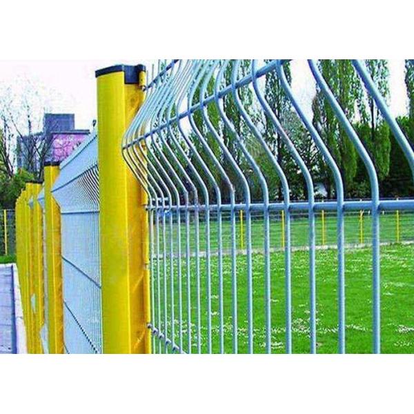 Anti Climb Garden Mesh Fencing Green Wire Panel For Public Grounds