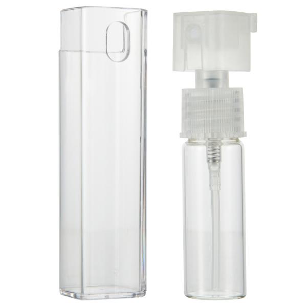 Elegant 10ml Square Perfume Bottle Packaging With PP Plastic Material And 29*29mm Diameter
